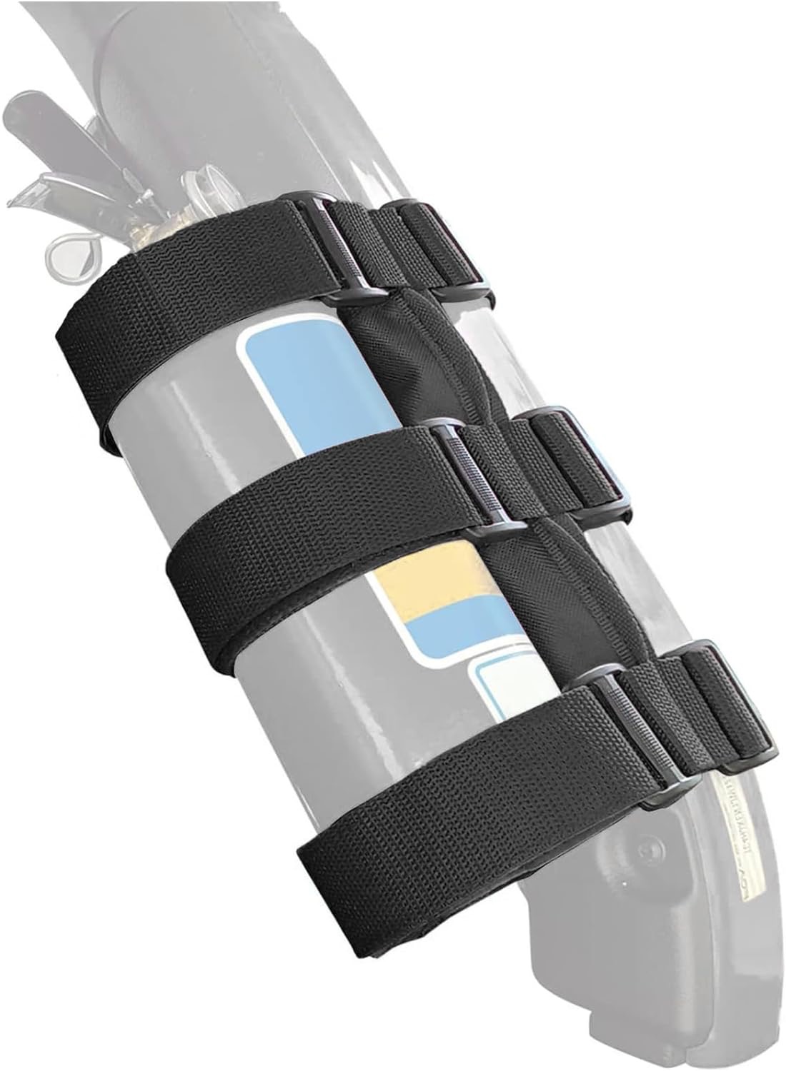 Image 7 Sport Bar Fire Extinguisher Holder for 55-24 Jeep Wrangler JL, JK, TJ, YJ, CJ & Gladiator JT - Image 1