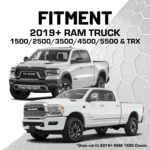 Bulletpoint RubiGrid® V2 2019+ RAM Truck 1500/2500/3500/4500/5500 + TRX Dash Mount - Image 3
