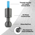 Bulletpoint 2021+ Ford Bronco Roof Panel Ball Mount - Image 5