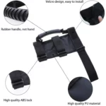 4x Roll Bar Grab Handles Grip Handle Compatible with 1955-2023 Jeep Wrangler YJ CJ TJ JK JKU JL JLU & Gladiator JT - Image 4